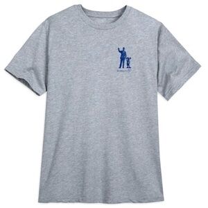 Walt Disney World 50th Anniversary Mickey Mouse & Walt Partners Statue Shirt